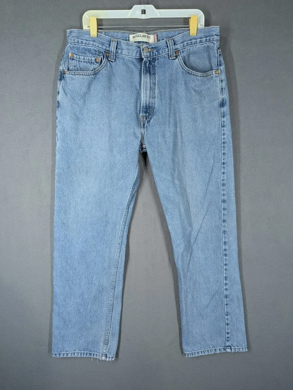 2009 Levi's 505 Jeans Mens 36x30 Regular Fit Straight Leg